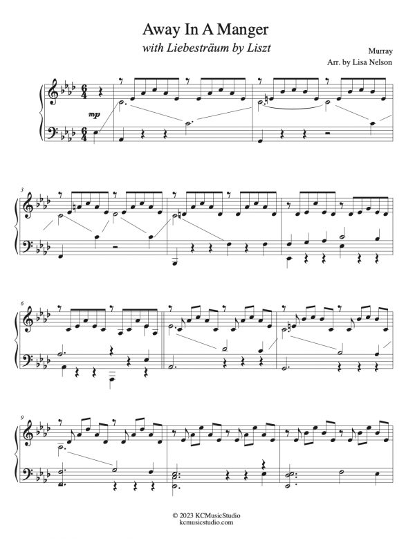 Away in a Manger (Piano Solo)